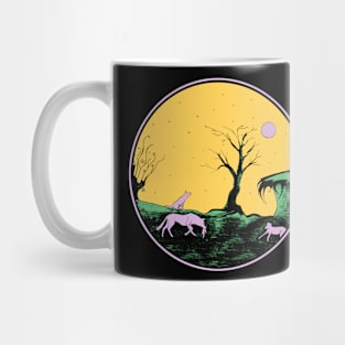 Pack of wolves Mug